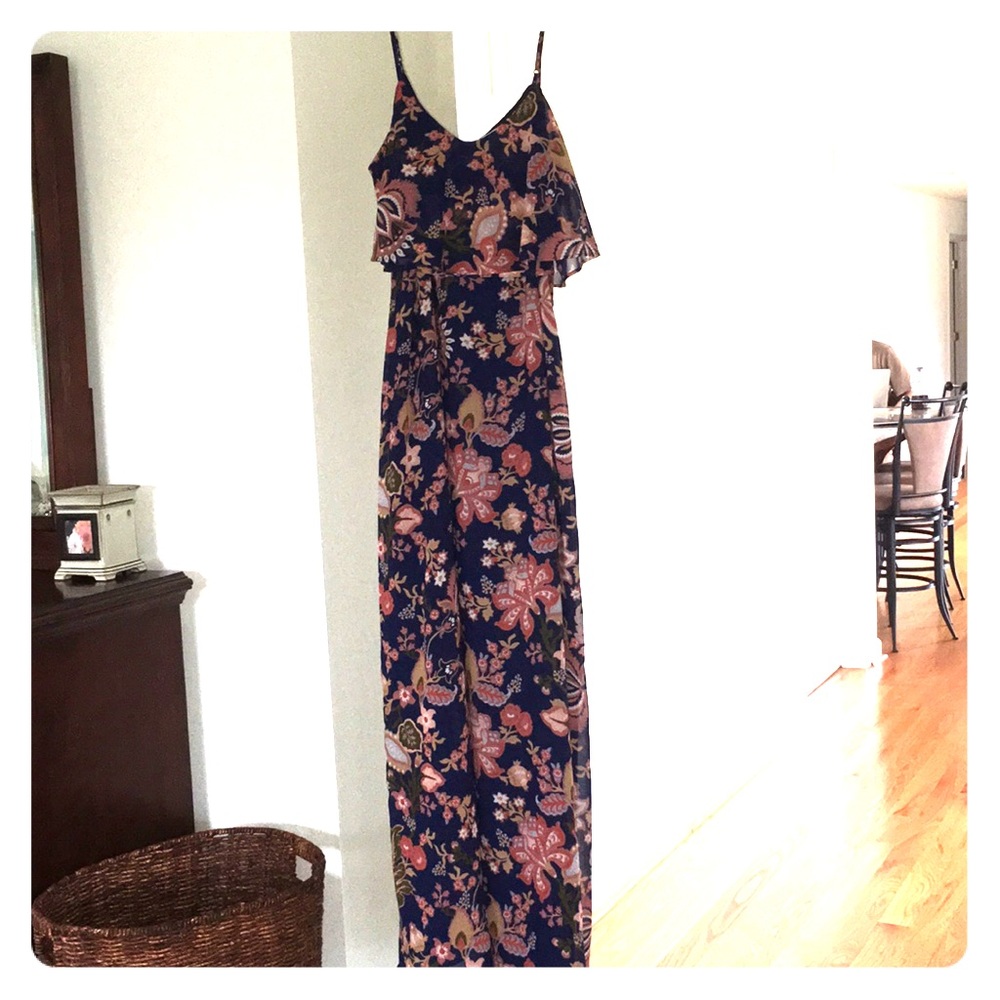 Motherhood Maternity spaghetti strap maxi dress.